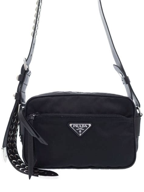 prada studded belt bag|prada nylon waist bags.